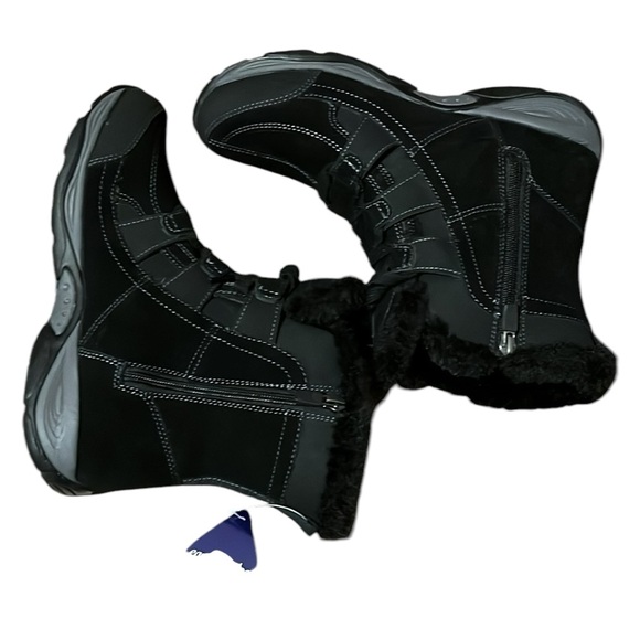 NWT Easy Spirit Black Explore 24  Boots Size 9 (no box) - Picture 3 of 8